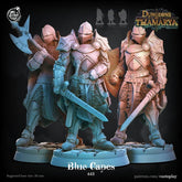 Blue Capes 3D-printed model